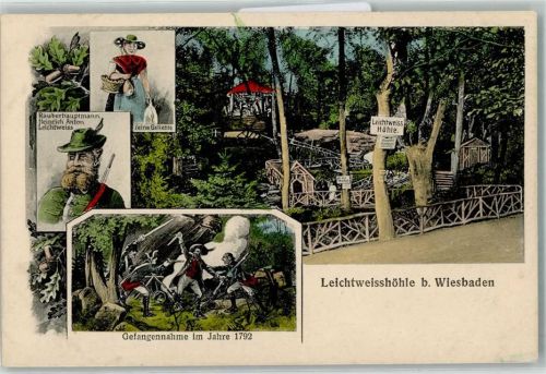 Wiesbaden Leichtweisshöhle Räuberhauptmann Heinrich Anton Leichtweiss Wilderer Verbrecher