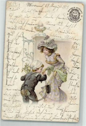 1904 Kaminfeger Schornsteinfeger II Nr. 2 Handkuss AK