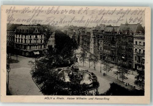 Köln Hansaring Kaiser Wilhelm- und Hansaring
