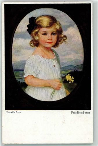1924 Frühlingsboten Kind AK