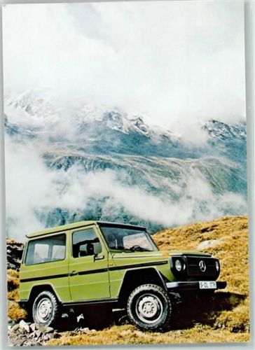 Benz 230 G Werbung
