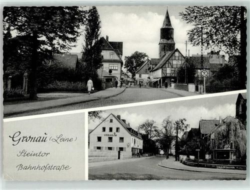 Gronau Steintor Bahnhofstraße Wartehäuschen Pub