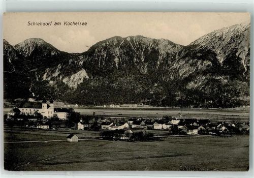 Schlehdorf 1918 am Kochelsee