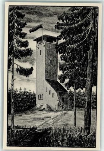 72458 W7470 Onstmettingen - Aussichtsturm auf dem Hohenraichberg