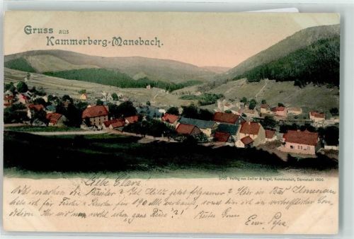 Manebach 1903 Kammerberg