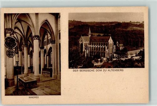 Altenberg Bergische Dom Innenansicht Säulen
