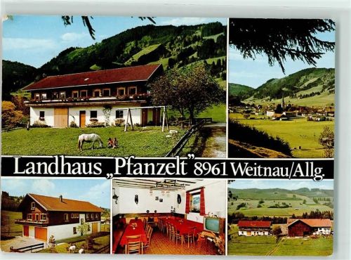Weitnau Landheim Pflanzelt Familie Helmut Pflanzelt Pferd