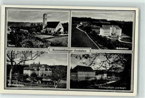 Rummelsberg Rummelsberger Anstalten Kirche Brüderhaus Erziehungsheim Erholungsheim