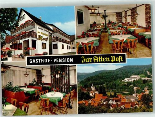 Unterleinleiter Gasthaus Zur Alten Post Gaststube Lüftlmalerei