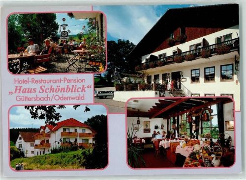 Güttersbach Hotel Pension Restaurant Haus Schönblick Bes. Familie Kiehl