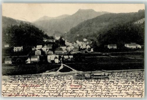 Krippen 1903 Seitenraddampfer