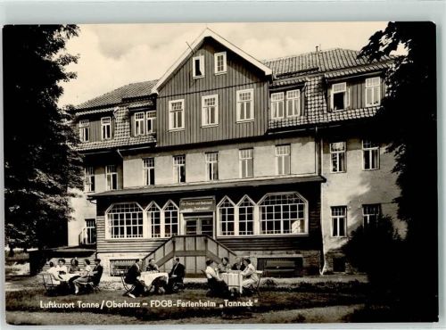 Tanne FDGB Ferienheim Tanneck