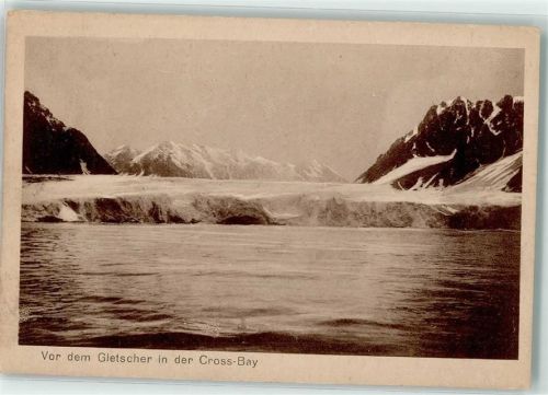 Hammerfest Gletscher Cross Bay Ort lt. Stempel