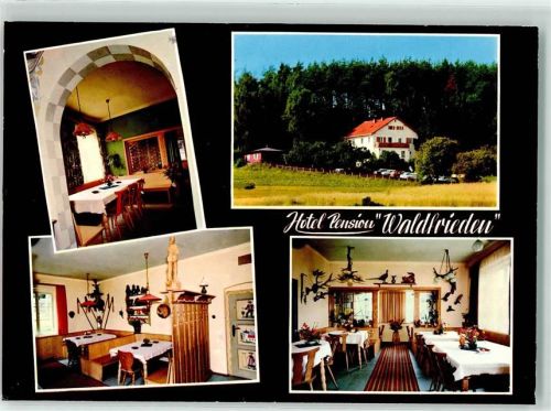 92552 W8478 Teunz - Hotel Pension Waldfrieden