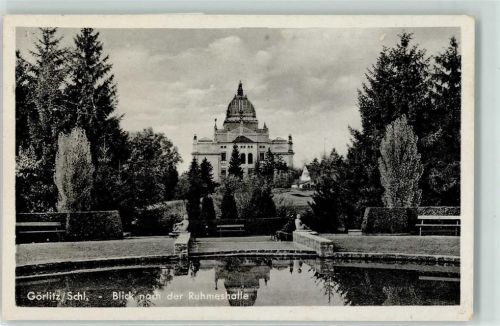 Görlitz Zgorzelec - Blick zur Ruhmeshalle