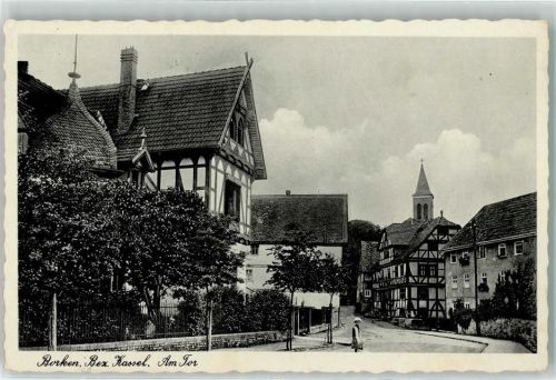 Borken WK II Am Tor Fachwerkhäuser