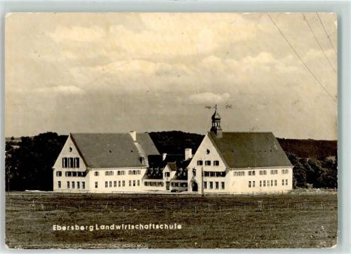 85560 W8017 Ebersberg , Oberbay Gebrauchsspuren Landwirtschaftschule