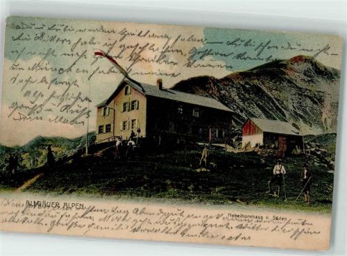 Edmund Probst Haus 1906 Schuppen Bergbauern