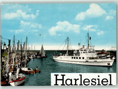 Harlesiel Seebäderschiff Oldenburg Segelboot