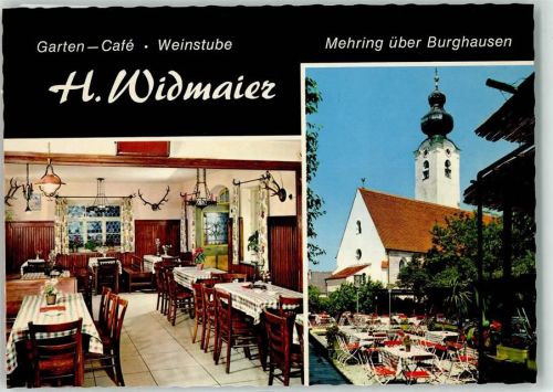 Mehring Garten Cafe Weinstube Widmaier