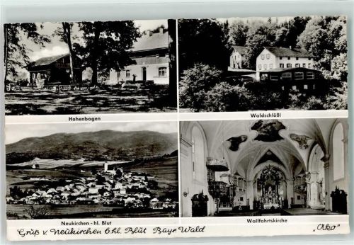 Neukirchen Hohenbogen Waldschlösschen Wallfahrtskirche