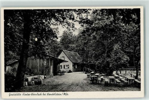 90530 W8508 Wendelstein , Mittelfr - Gasthaus Hinter Wernloch
