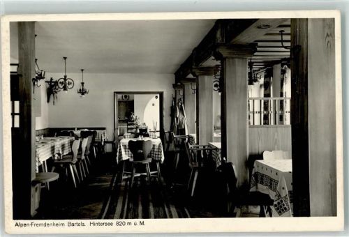 83486 W8243 Hintersee b Berchtesgaden - Gasthaus Alpen Fremdenheim Bartels