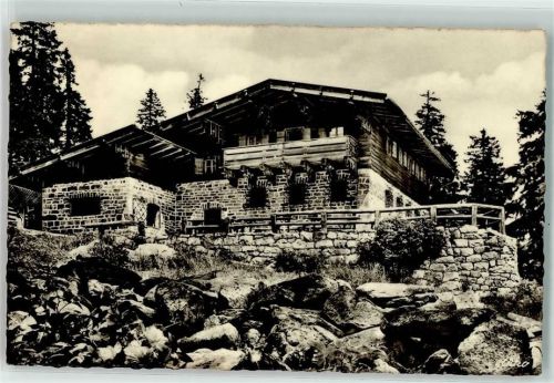 Neuschönau Lusenschutzhaus Hüttenstempel