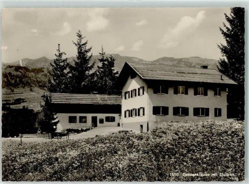 87527 W8972 Altstädten , Allgäu - Jugenderholungsheim Sonnenklause Stuiben