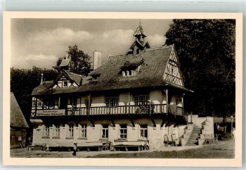 Falkenstein Betreibsferienheim des VEB Pößnecker Volltuchwerke auf der Hanneloh
