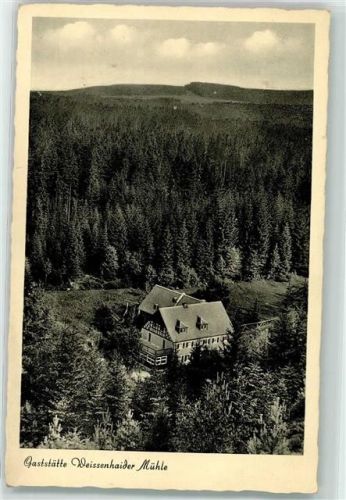 Weißenstadt Gasthaus Weissenhaider Mühle