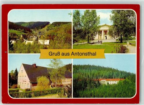 08359 O9431 Antonsthal - Klubhaus im OT Antonshöhe Heinrich Heine Oberschule Kneippsanatorium