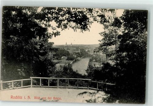 09306 O9290 Rochlitz 1916 - Blick von der Bastei