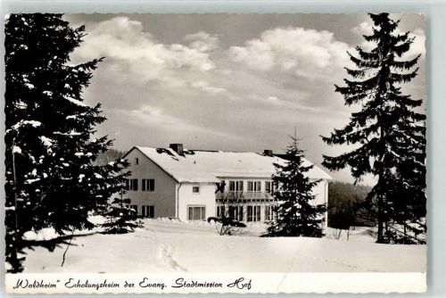 Weißenstadt Erholungsheim Waldheim Winter