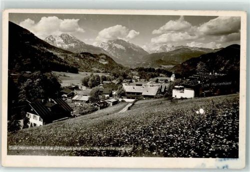 83471 W8240 Oberau b Berchtesgaden - Gasthaus Marienhüusl