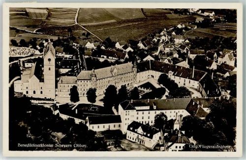 Scheyern Benediktinerkloster Fliegeraufnahme