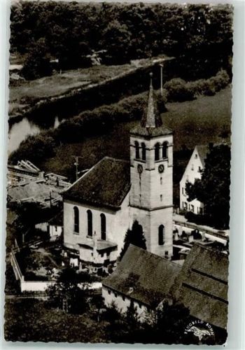 Pfaffenhofen Fliegeraufnahme Ev. Kirche