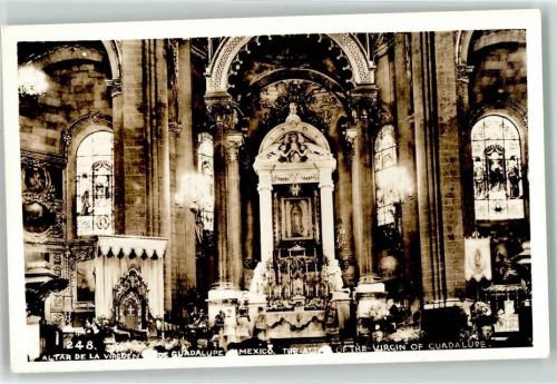 Villa de Guadalupe Altar de la Virgen de Guadalupe