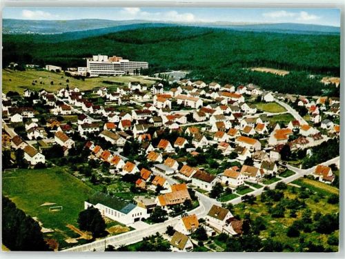 Erlenbach Kreiskrankenhaus Fußballfeld Fliegeraufnahme