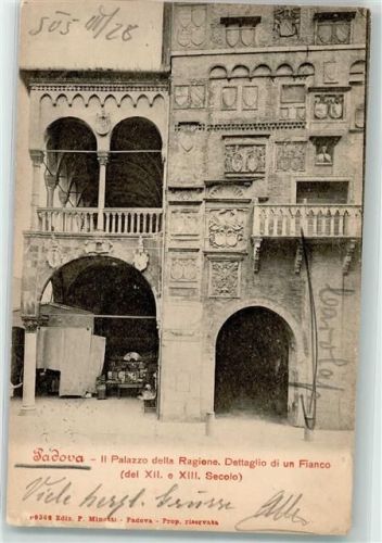 Padova 1906 Palazzo della Ragione
