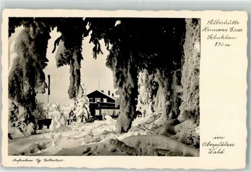 Flossenbürg Schutzhaus Hermann Esser Silberhütte Winter