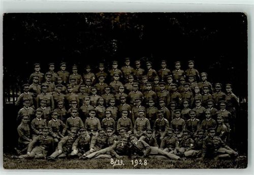 Gruppenbild von Soldaten 1928 Uniformen Weimarer Republik 1928
