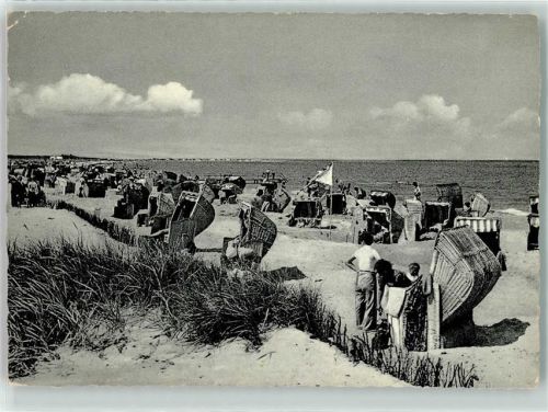 Heiligenhafen Strand Strandkörbe Dünen