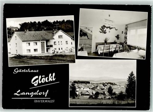 Langdorf Gasthaus Glöckl Gastraum