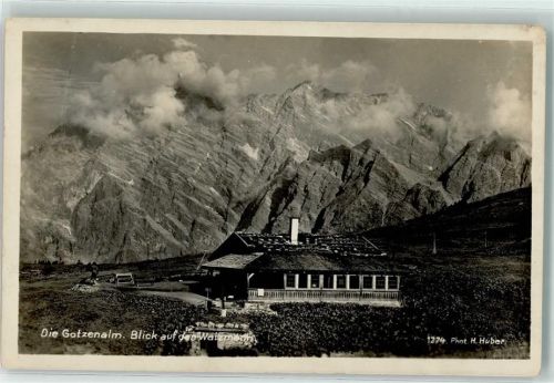 Gotzenalm Watzmann Hüttenstempel