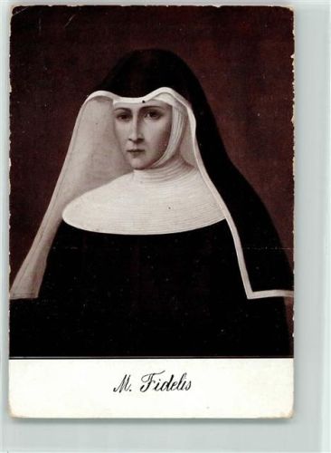 Reutberg Schwester Maria Fidelis Weiß Kloster der Franziskanerinnen