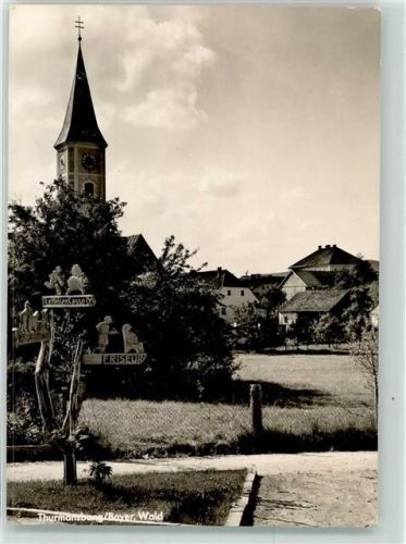 Thurmansbang Wegweiser Kirche St.Markus