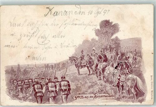 1897 Soldaten Gewehre