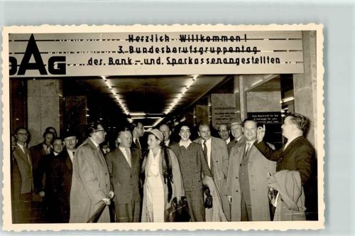 DAG - 3. Bundesberufsgruppentag der Bank- und Sparkassenangestellten Gewerkschaft Privatfoto AK