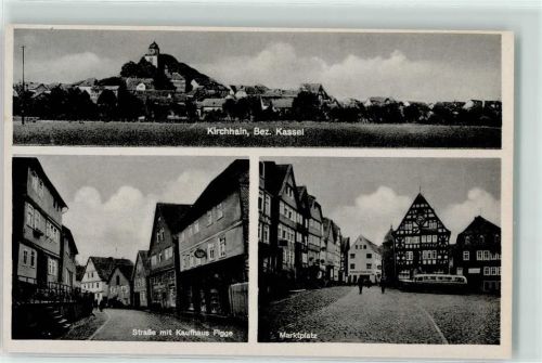 Kirchhain Kaufhaus Figge Marktplatz Omnibus